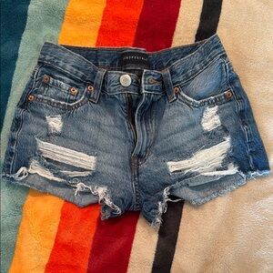 Aeropostale Women's Blue Denim Shorts